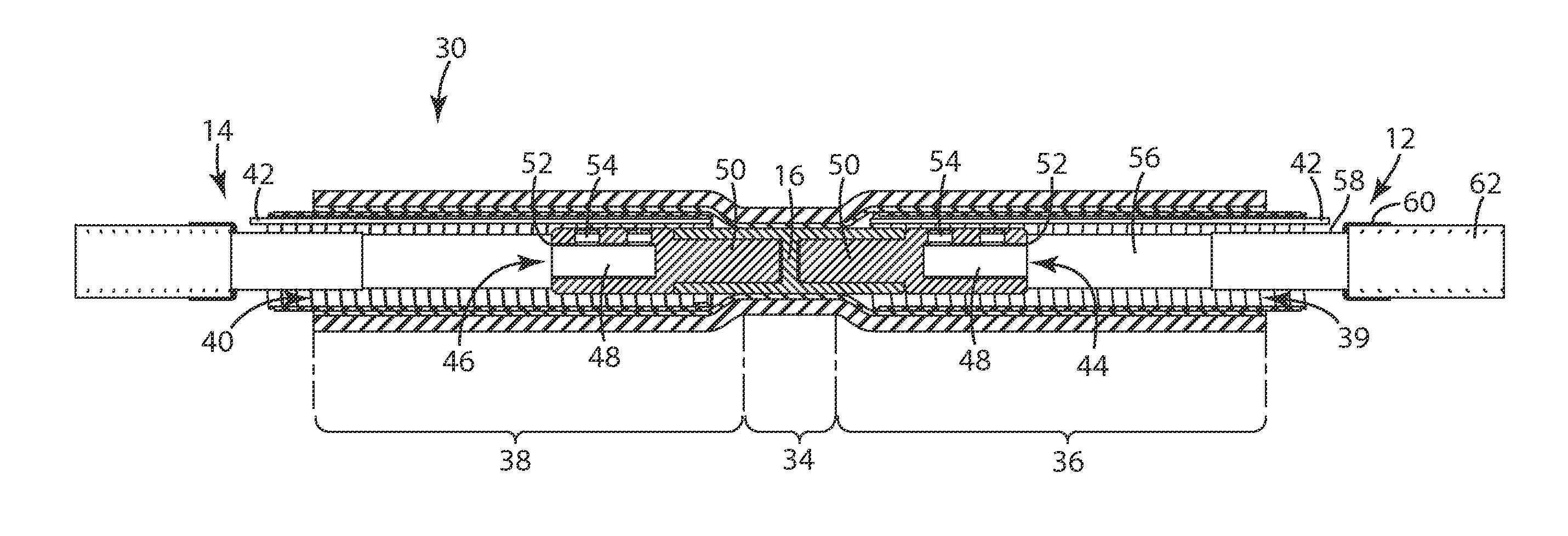 Tubular terminal for a cable