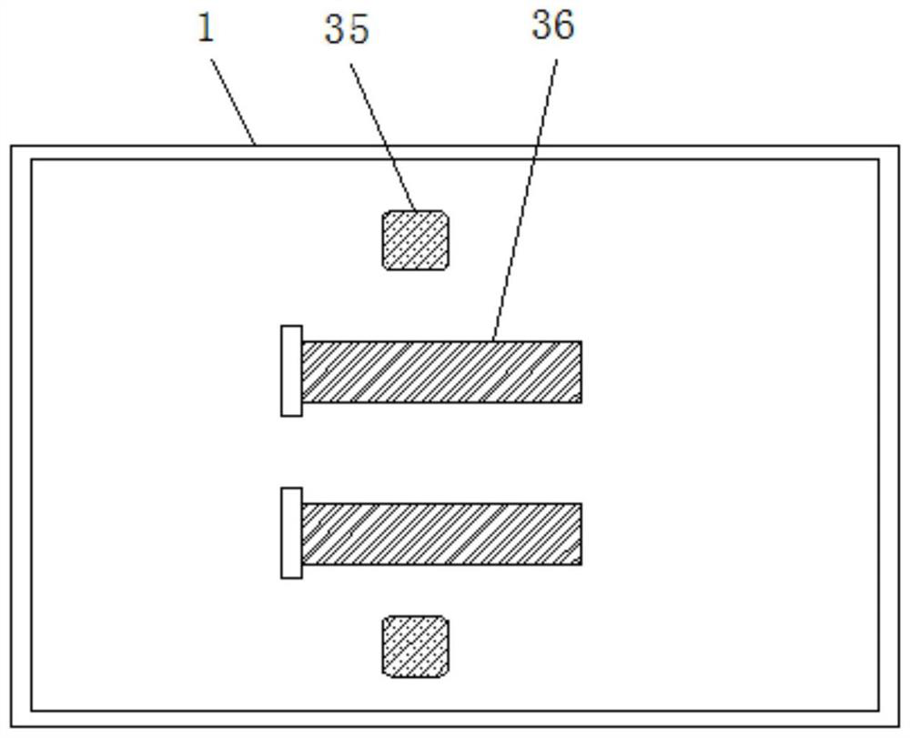 A tail gas absorption device for the production of chemical benzyl alcohol for environmental protection