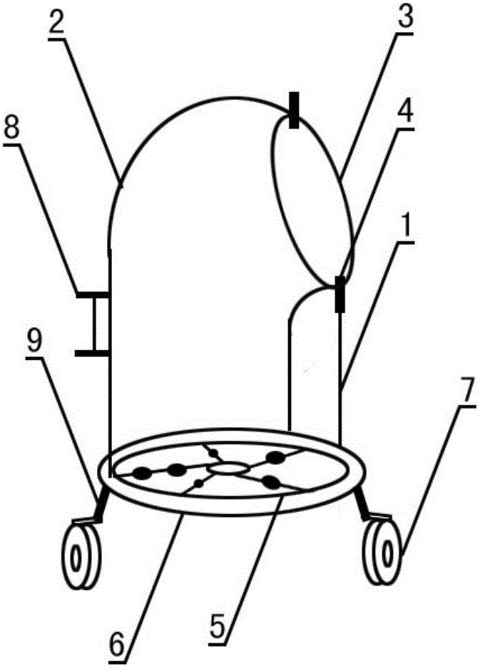 Movable sandbag positioning frame