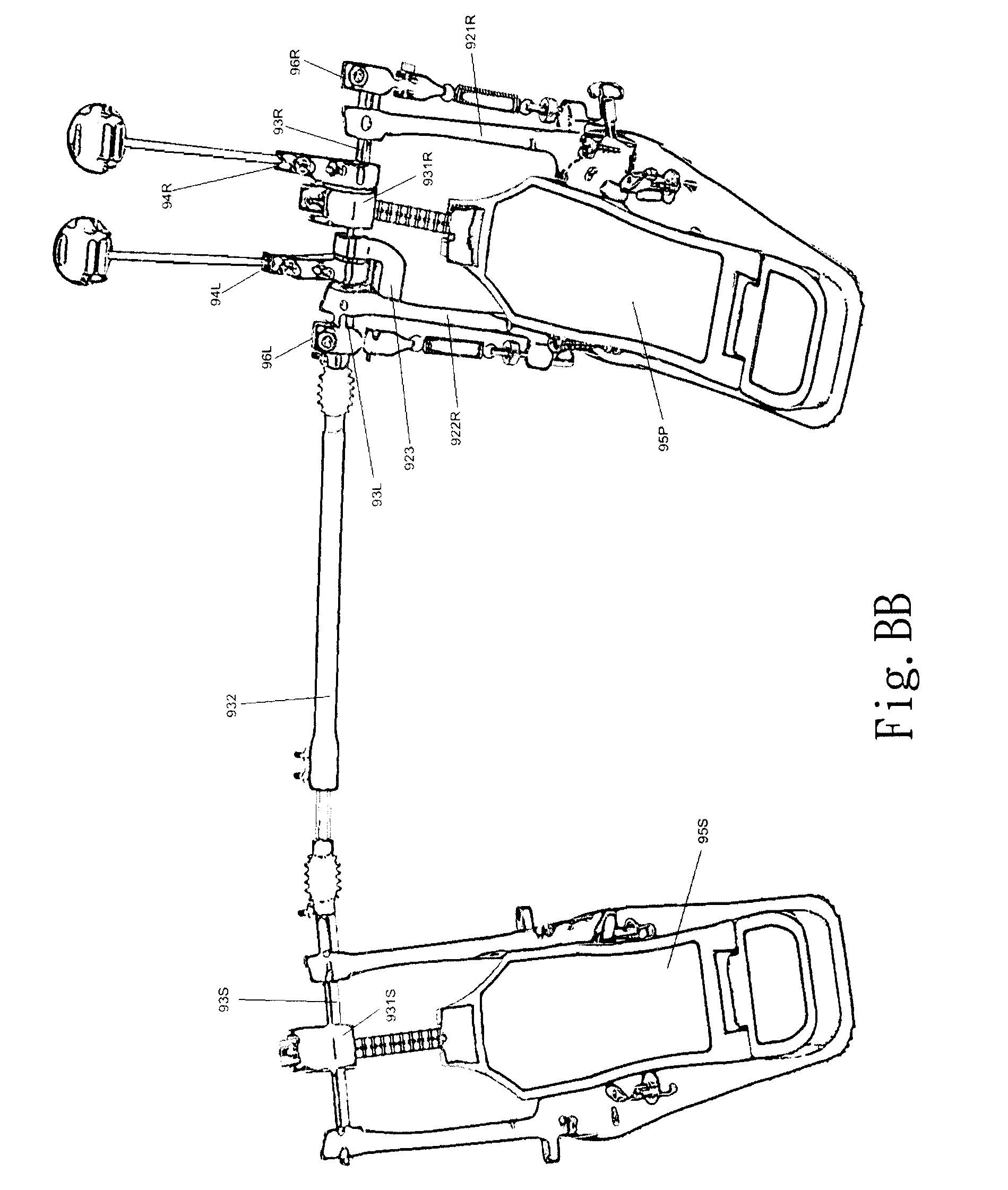 Modular single-tower drum pedal system