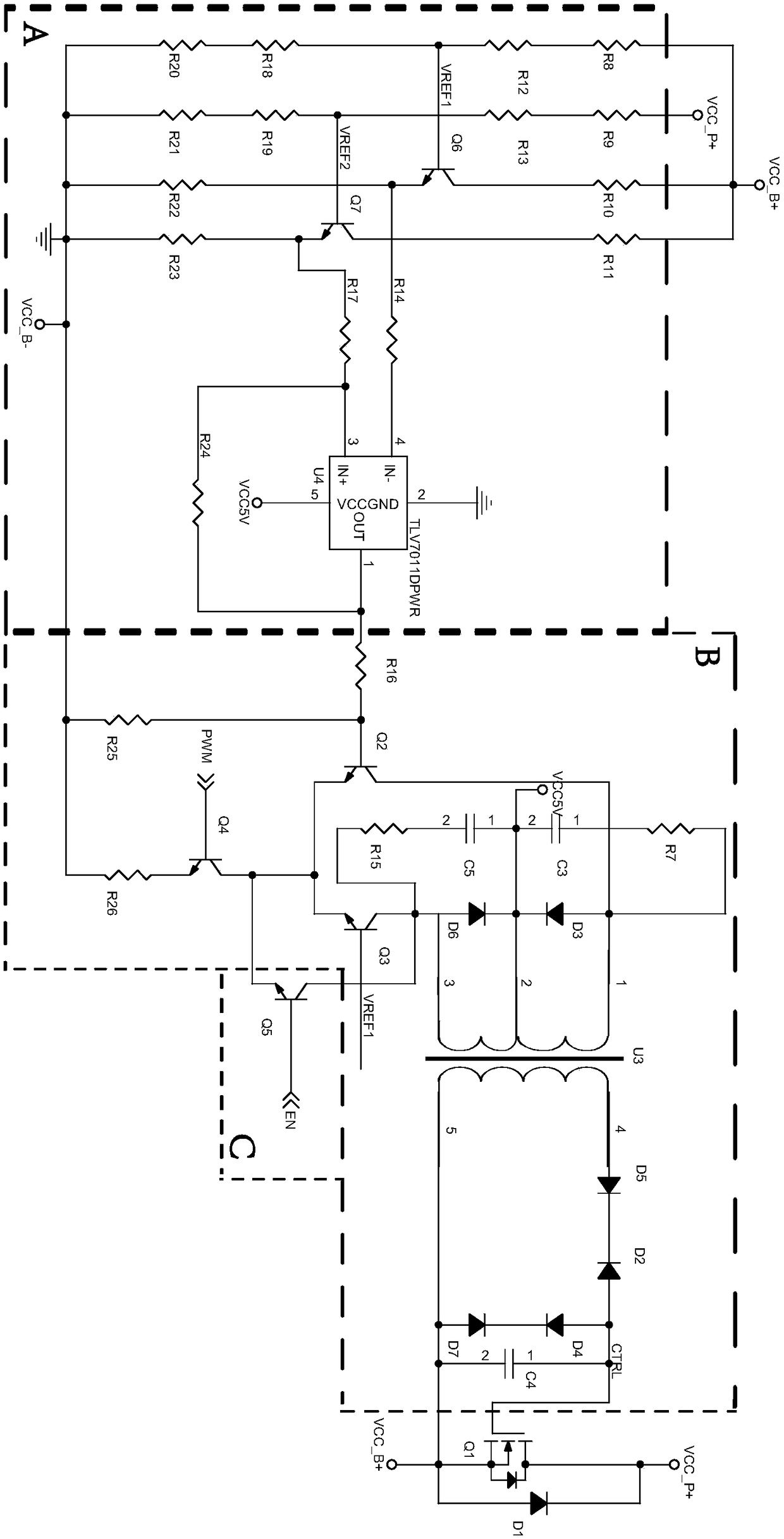 Battery protection circuit and multi-level battery protection circuit