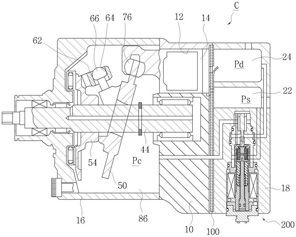 Compressor valve plate assembly