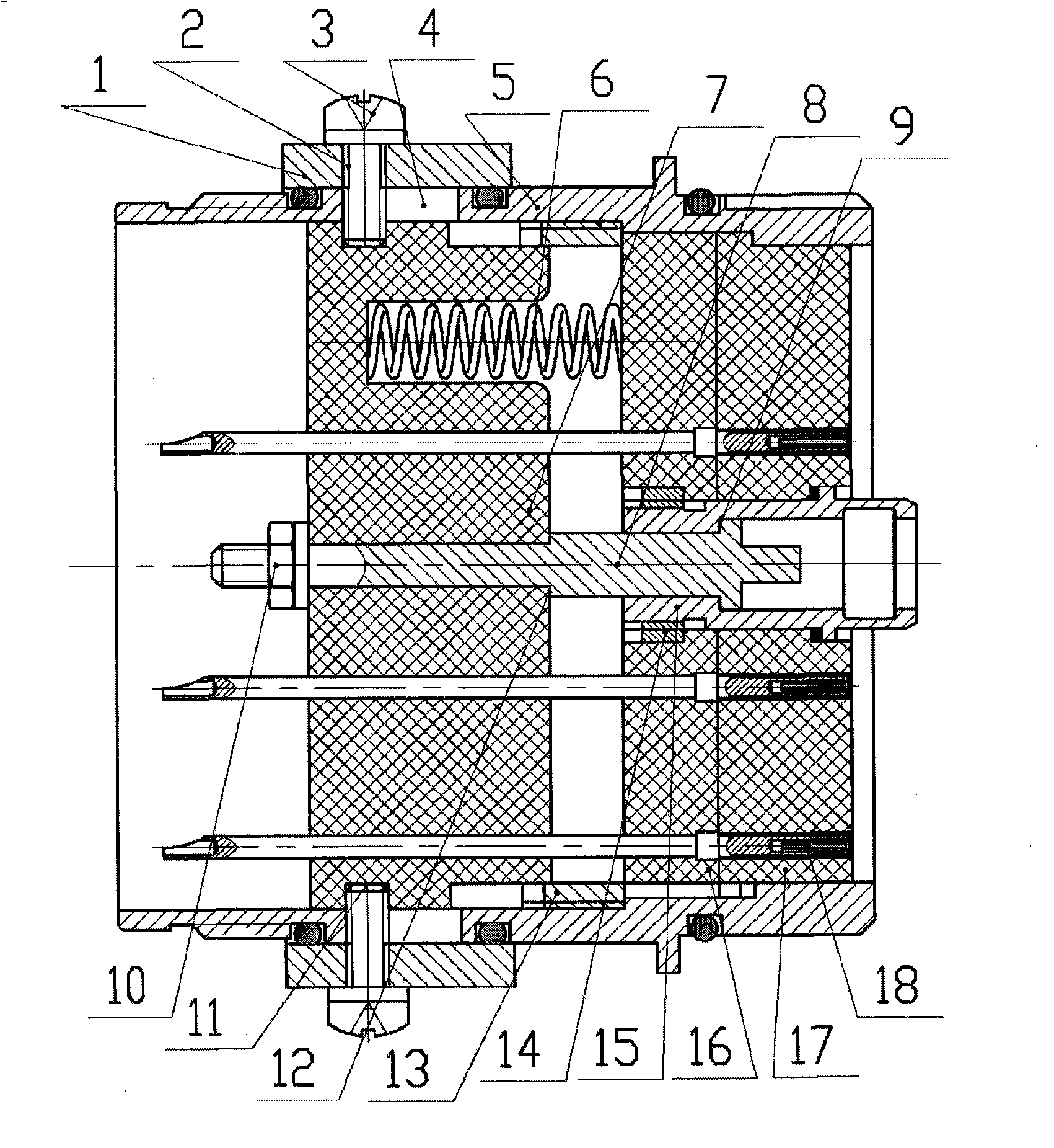 Plug with separating mechanism of unlocking sleeve