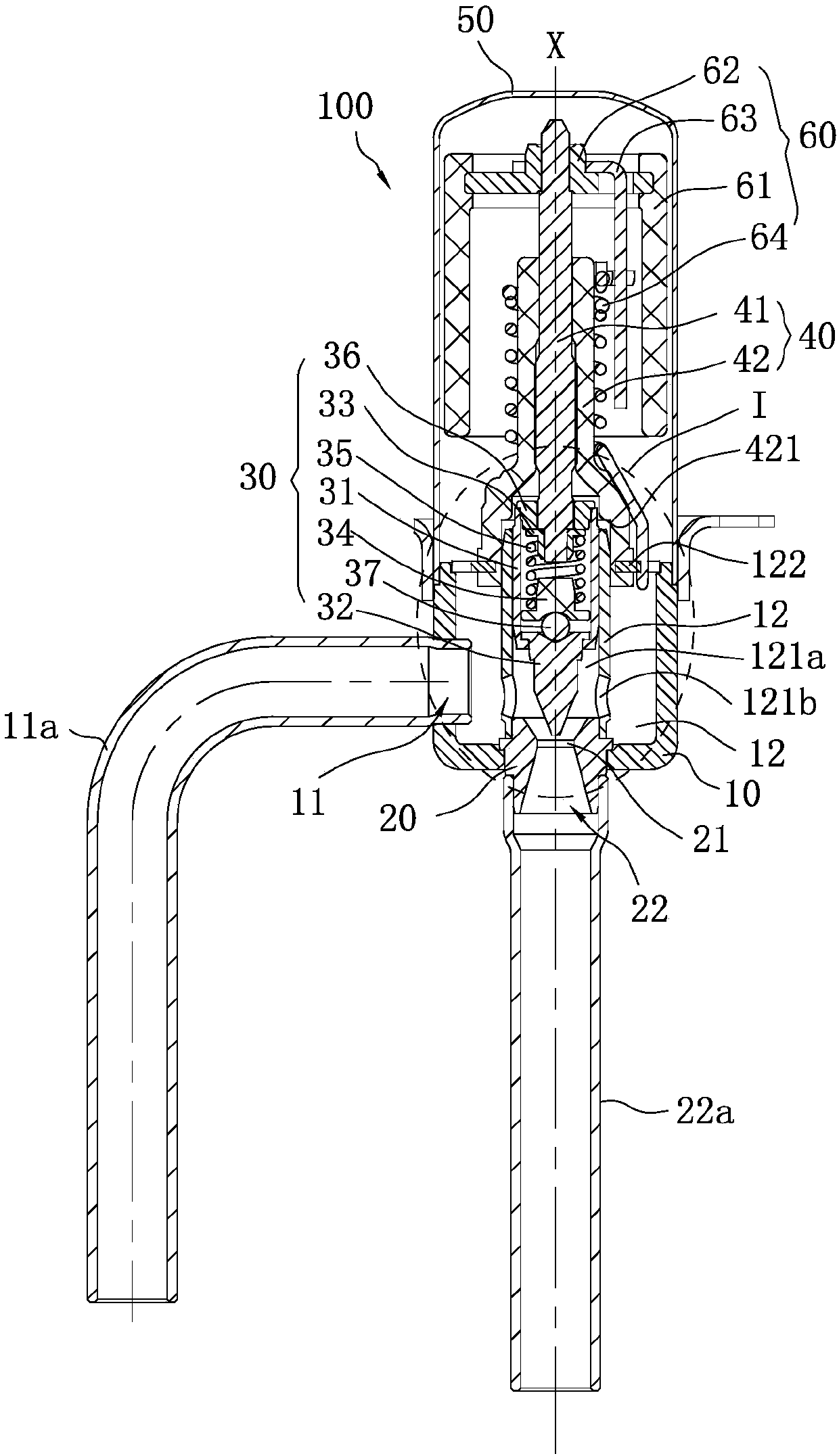 Electronic expansion valve and air-conditioning refrigeration system thereof