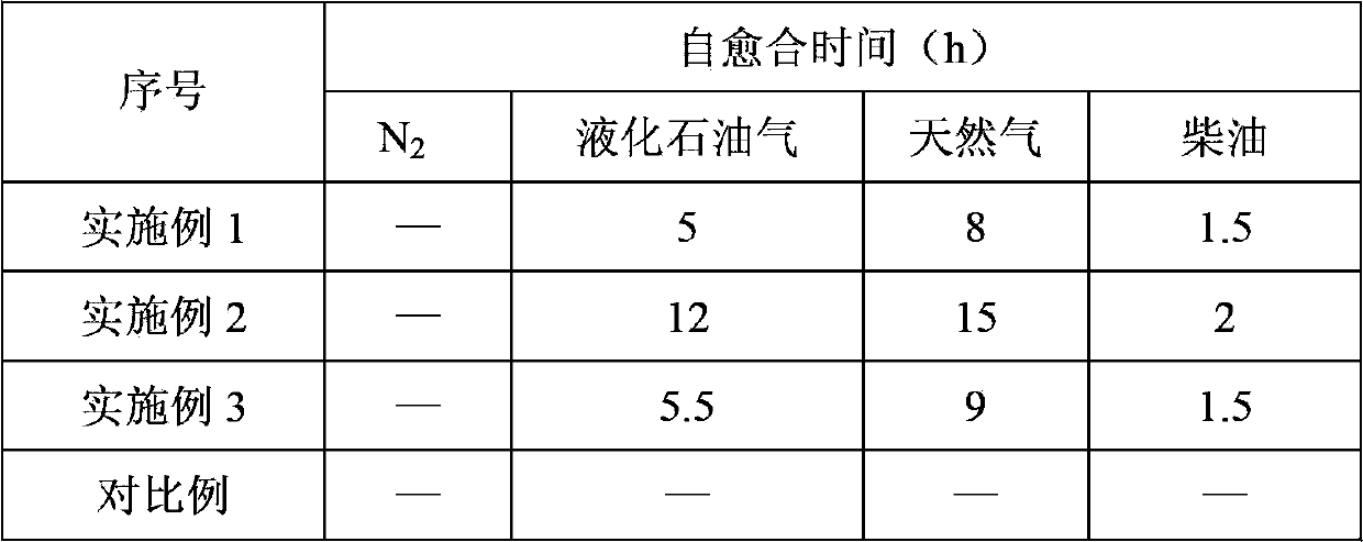 Well-cementing and self-healing cement slurry for oil-gas field