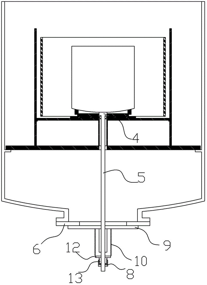 Self-adaptive sapphire crystallization furnace