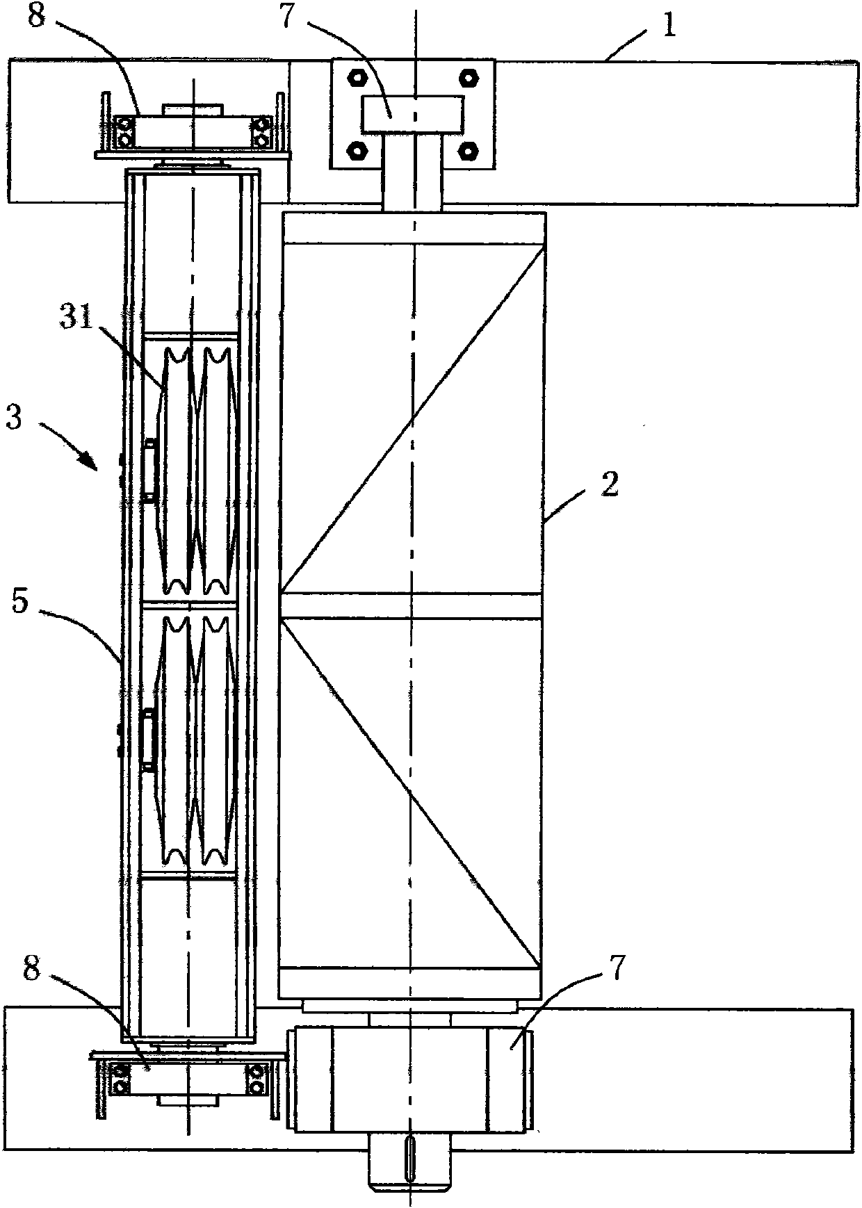 Crane lifting mechanism