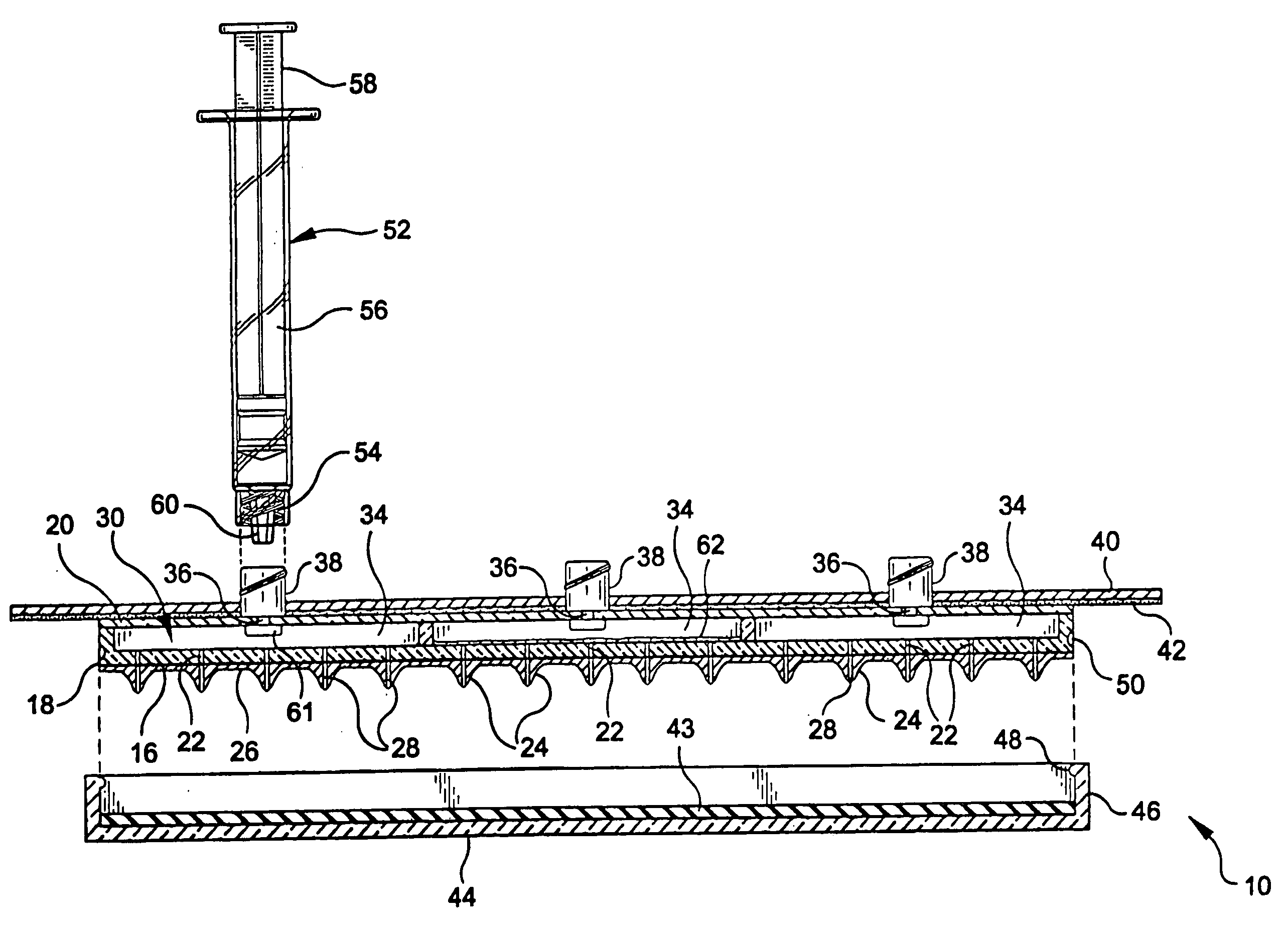 Method and apparatus for the transdermal administration of a substance