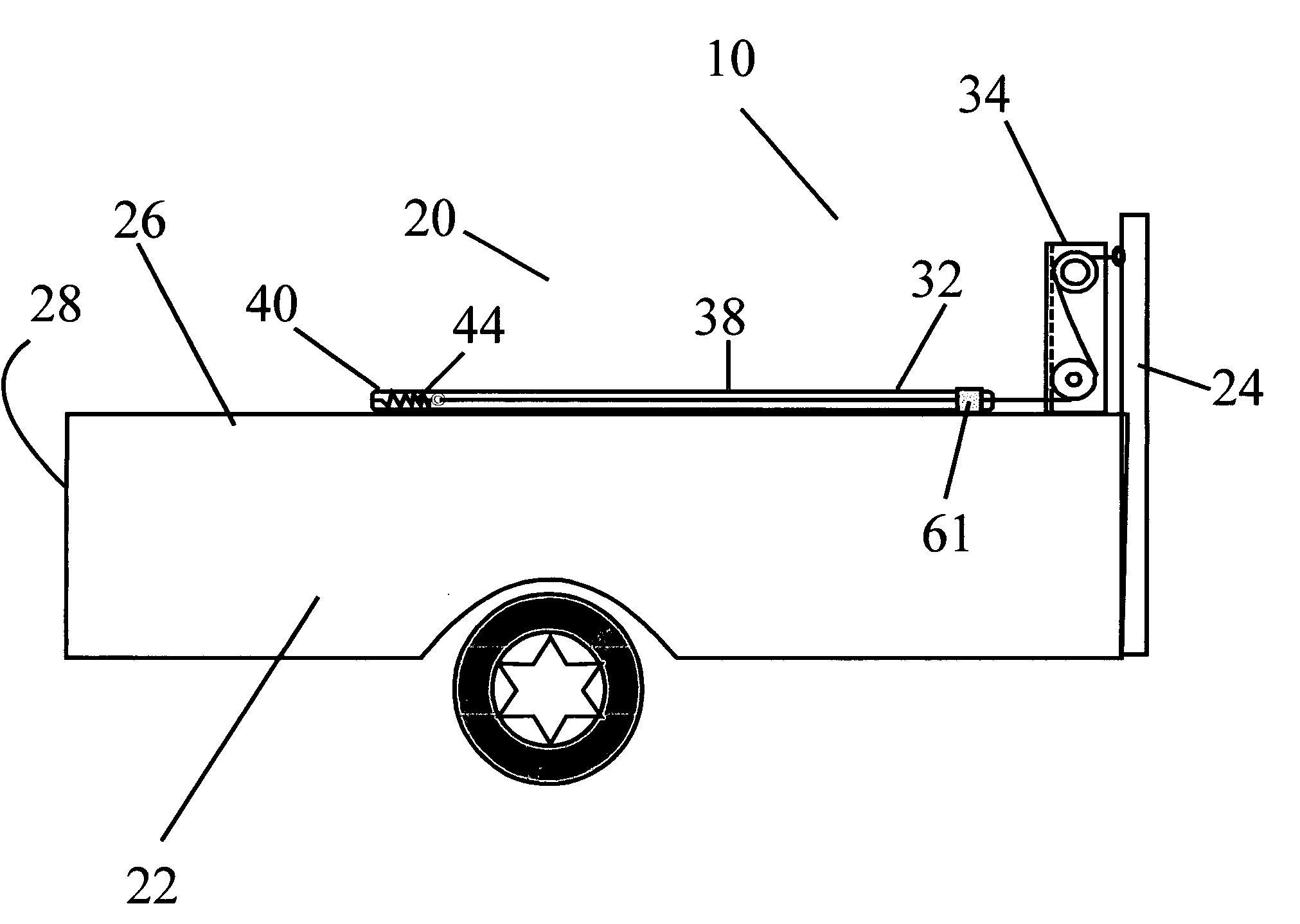 Tailgate lift assembly