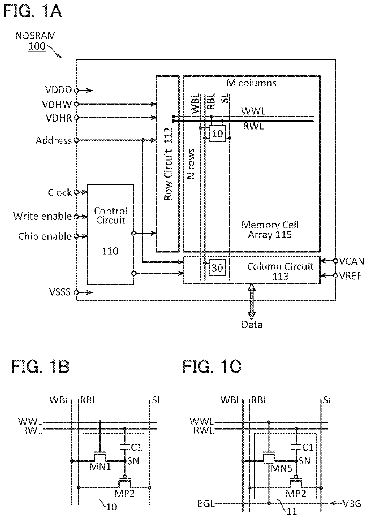 Storage device and driving method thereof for gain cell including cancel circuit