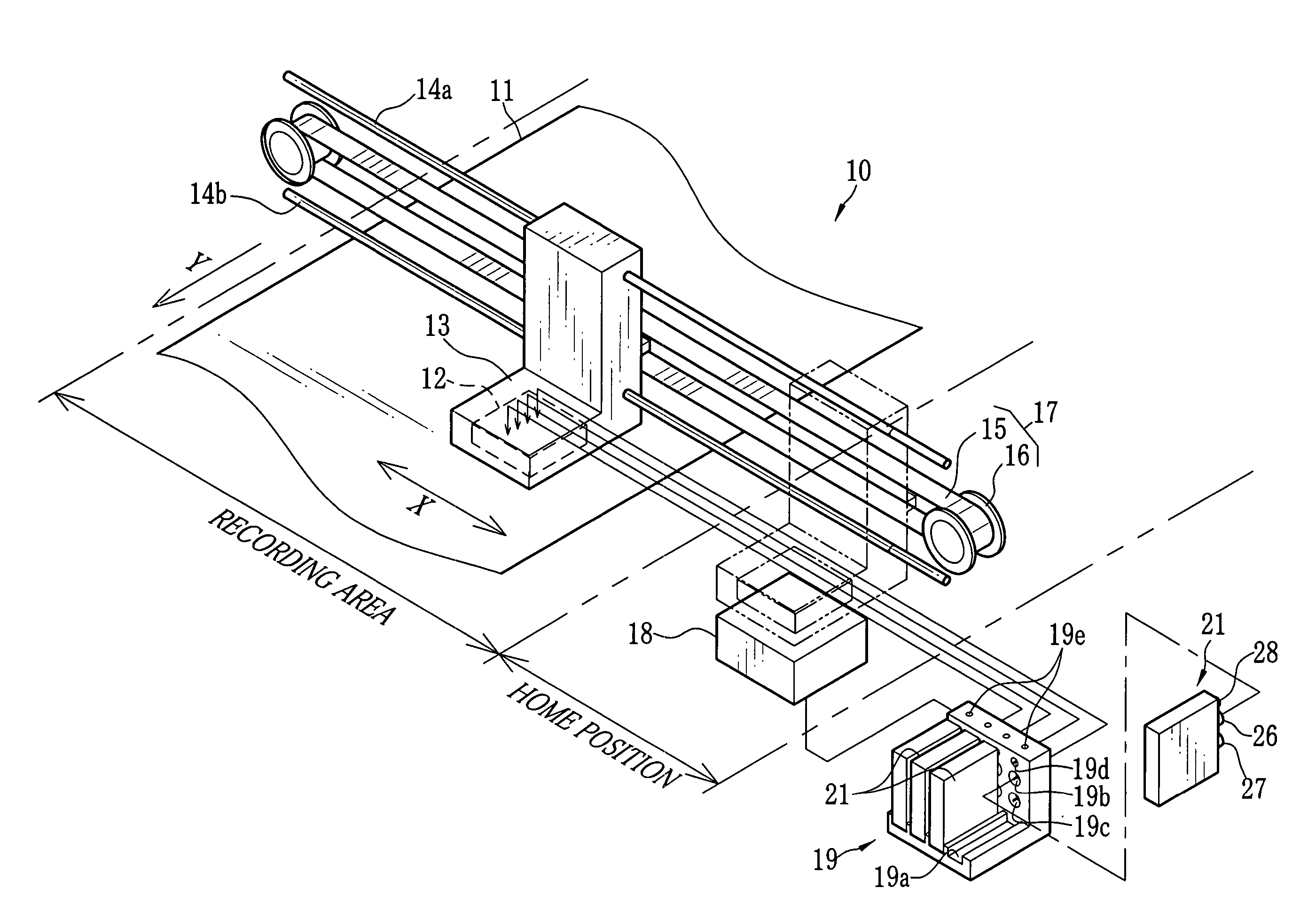 Ink cartridge, ink jet recording apparatus and waste-ink cartridge