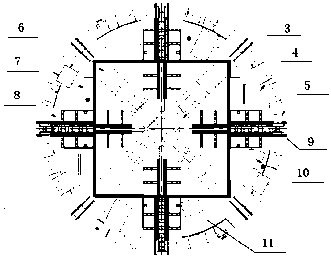 All-formation cutter for earth pressure balance shield machine