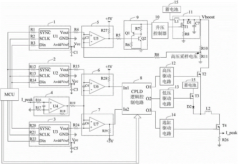 Electromagnetic valve driving device capable of carrying out online regulation