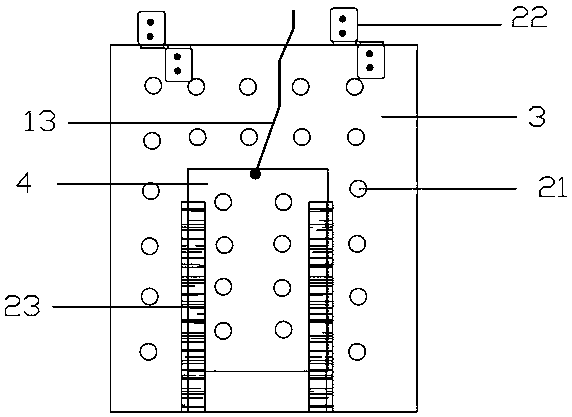 Automatic retractable heat insulation baby-rabbit and mother-rabbit cage capable of mode identification