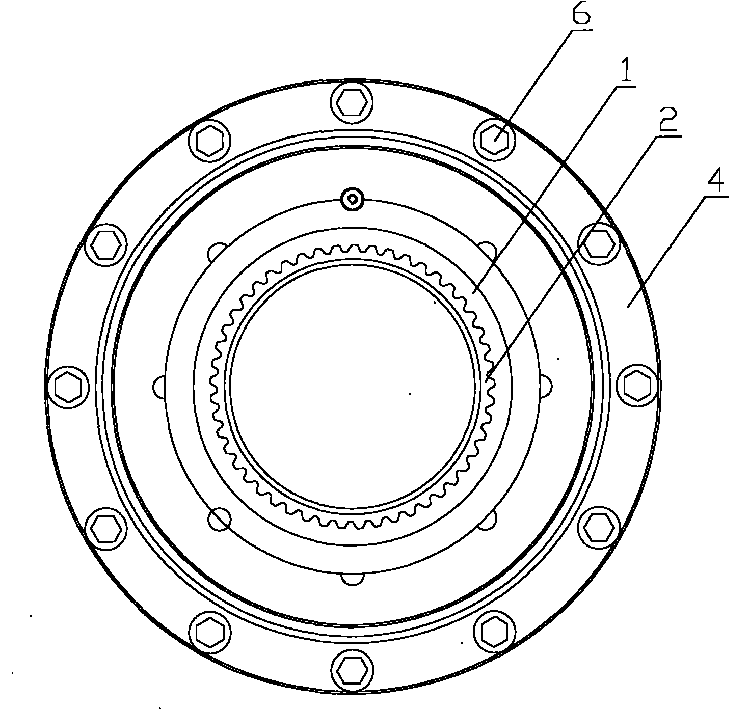 Development machine and floating sealing device thereof