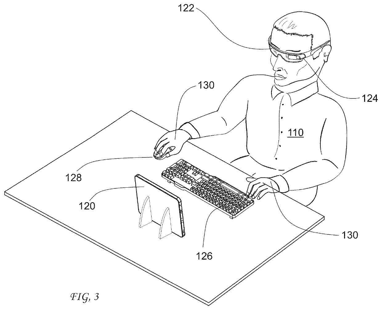 Biometric identification headpiece system for test taking