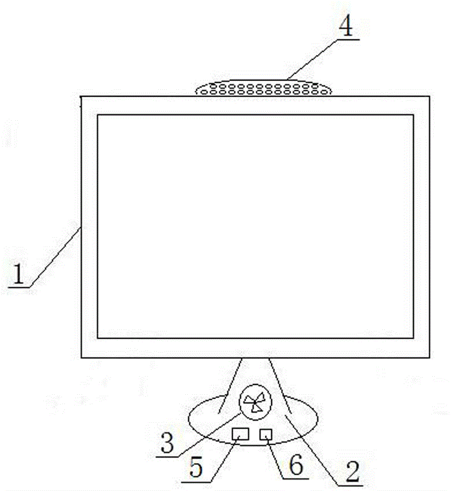 Multifunctional displayer capable of generating negative ions