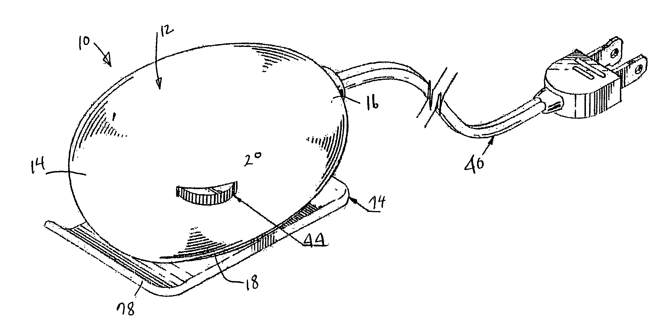 Motorized foot sander