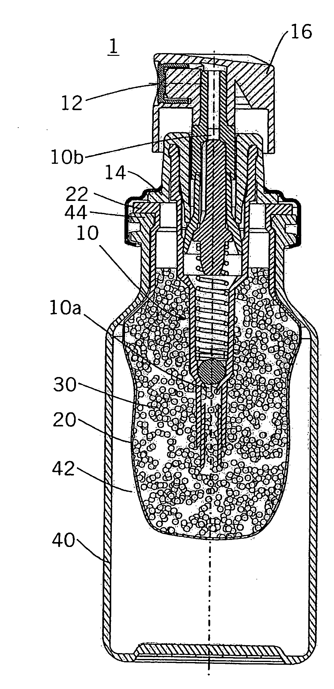 Discharging device