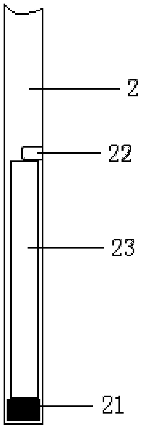 Automatic sample dissolving device