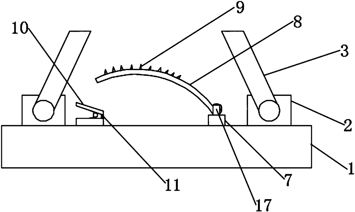 Car engine inner support