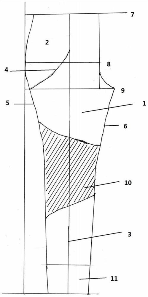 Windproof and cold-resistant warm-keeping trousers and a tailoring and manufacturing method thereof