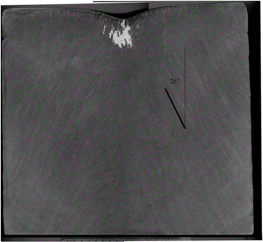 Method for controlling direction of solidification structure of cast ingot through electricity conductive crystallizer electroslag remelting