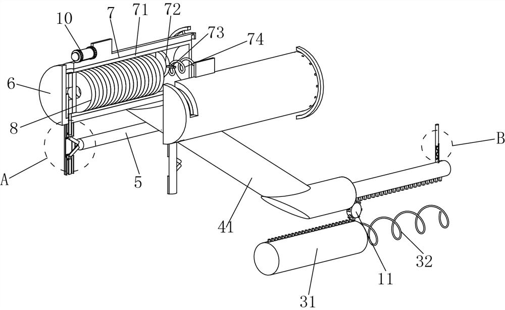 Detection and installation mechanism for fender waterproof gasket