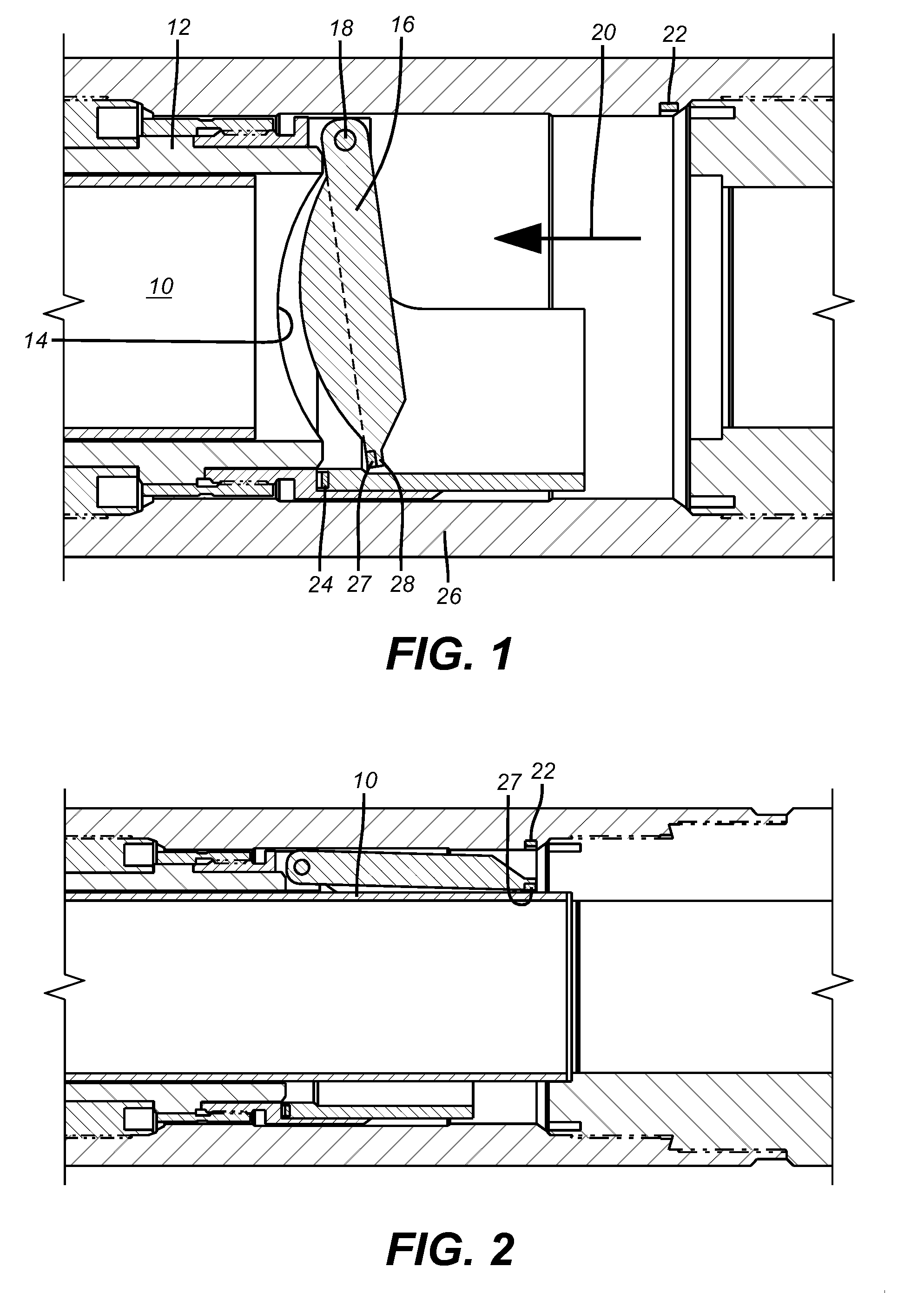 Magnetic Flapper Shock Absorber