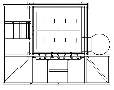 Novel cloth dust collector