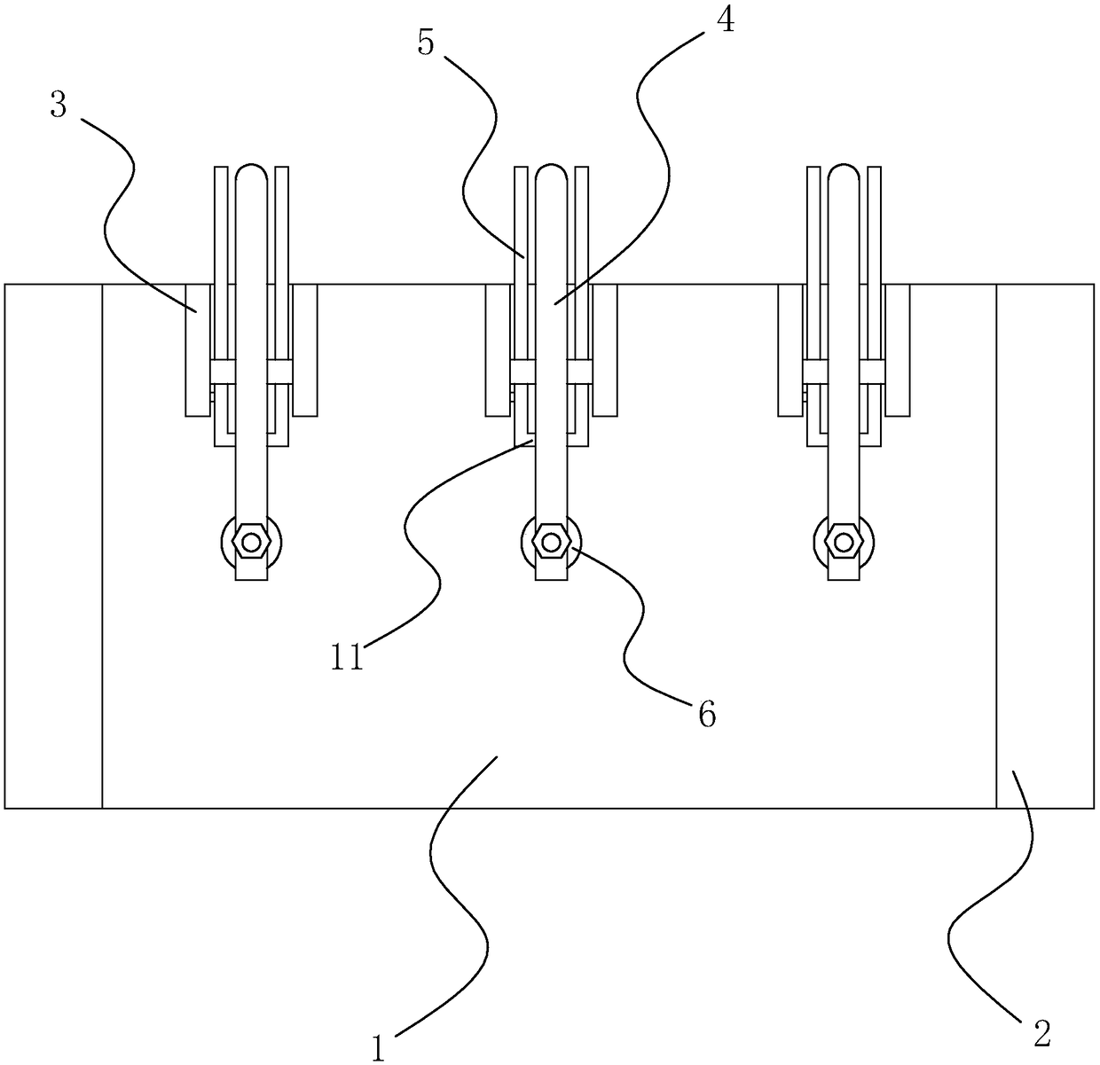 A flexible fixture for automotive glass