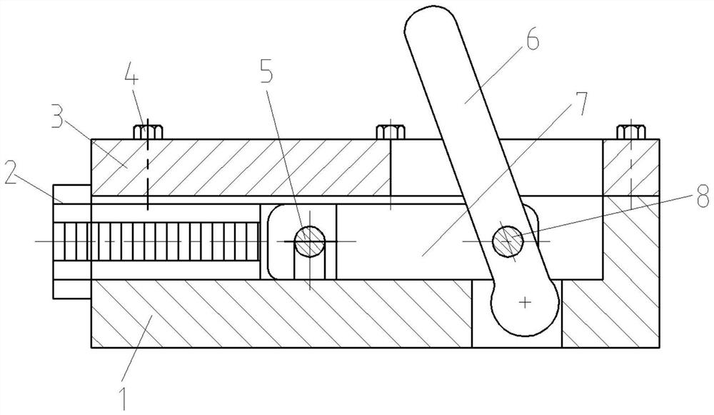 Clamping device for hot straightening of round bars