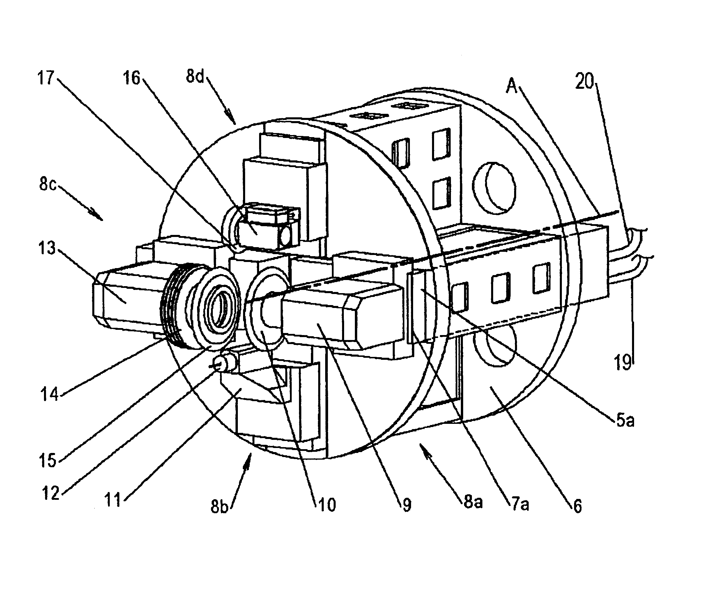 Gear tooth and thread grinding machine