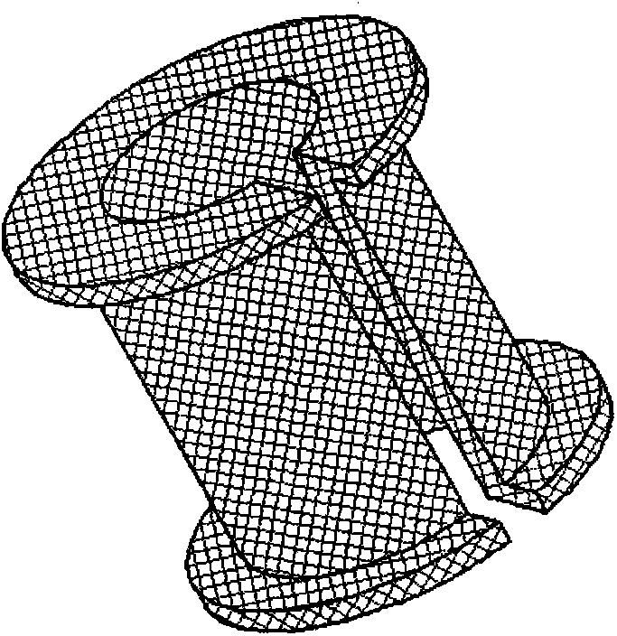 C-shaped flange metal rubber component preparation technology method