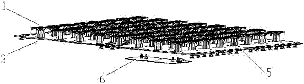 Dense array antenna having blind insertion structure