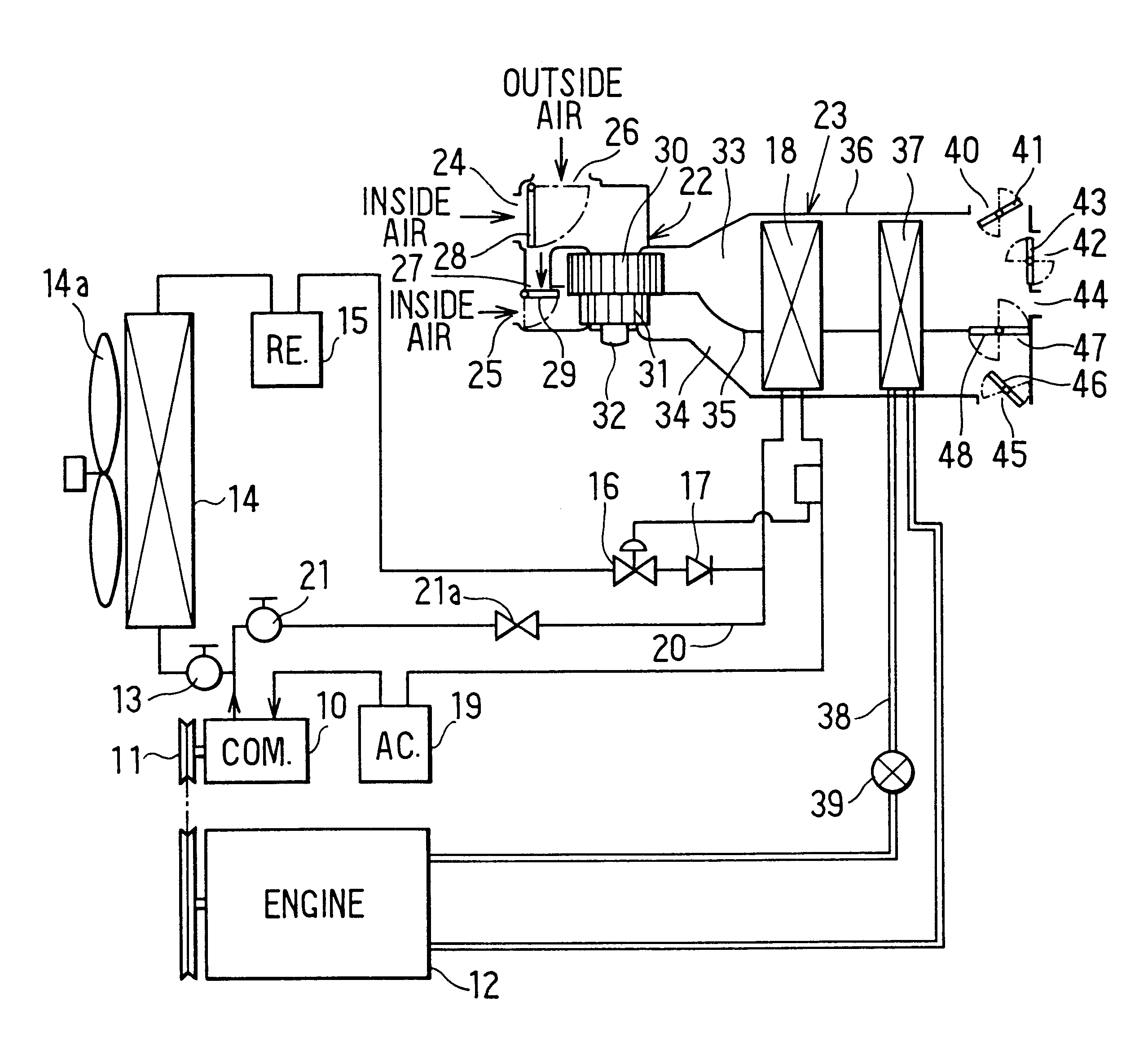 Vehicle air conditioner