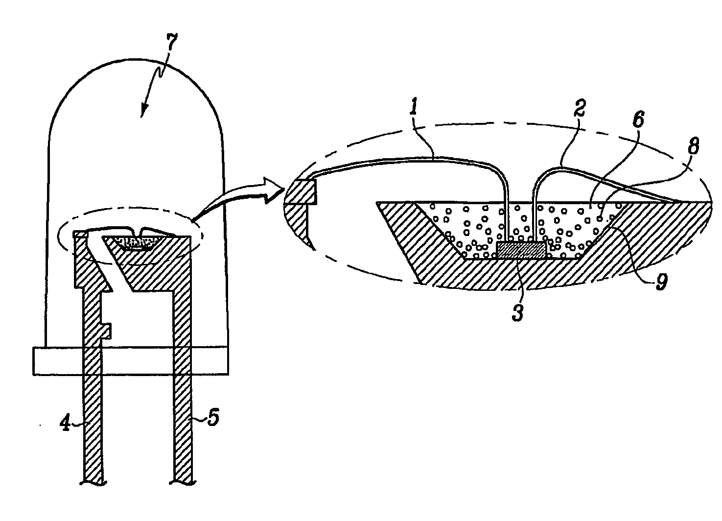 Yellow Emitting Phosphor And White Semiconductor Light Emitting Device Incorporating The Same