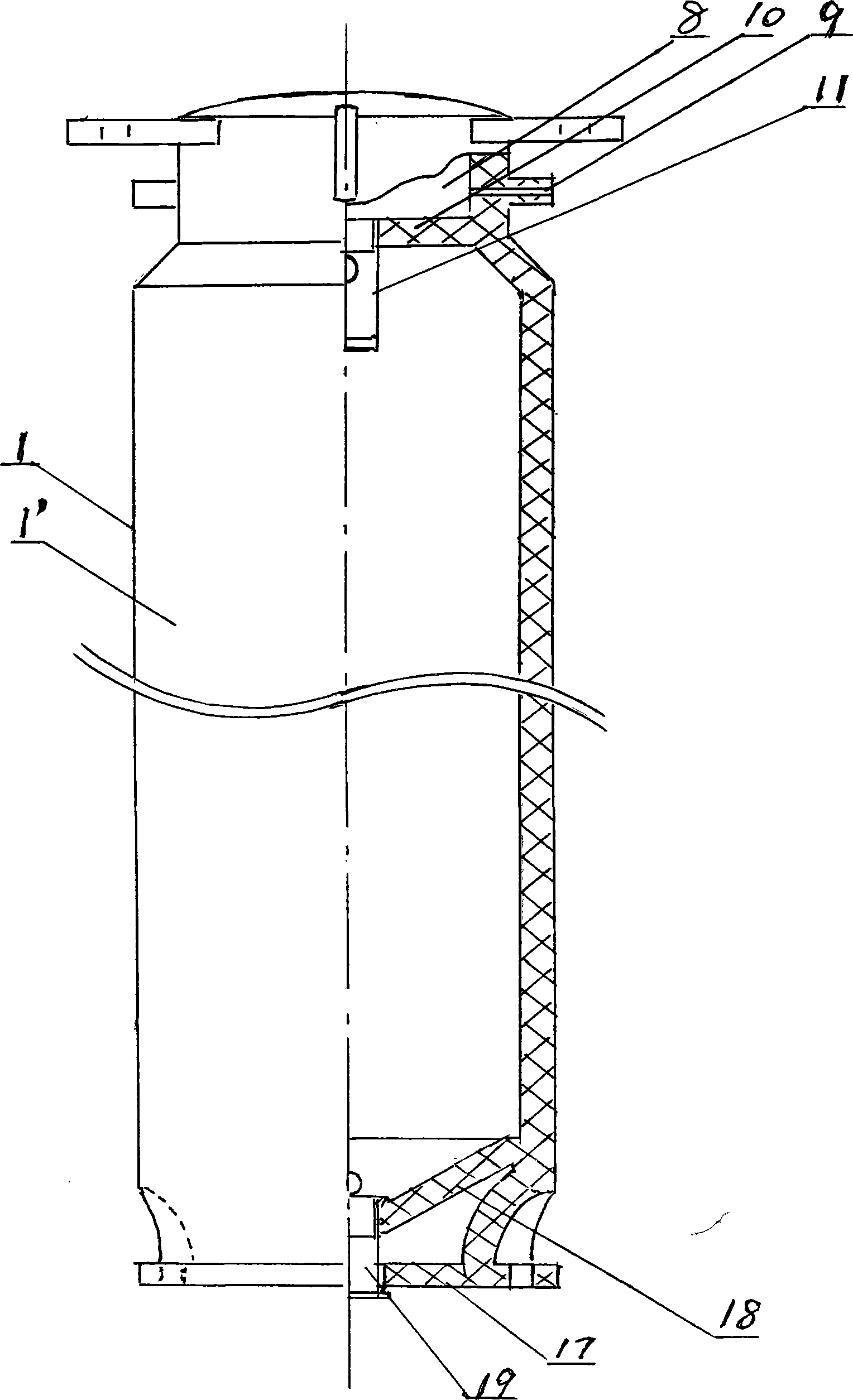 Balance device for controlling culture net cage to float or sink