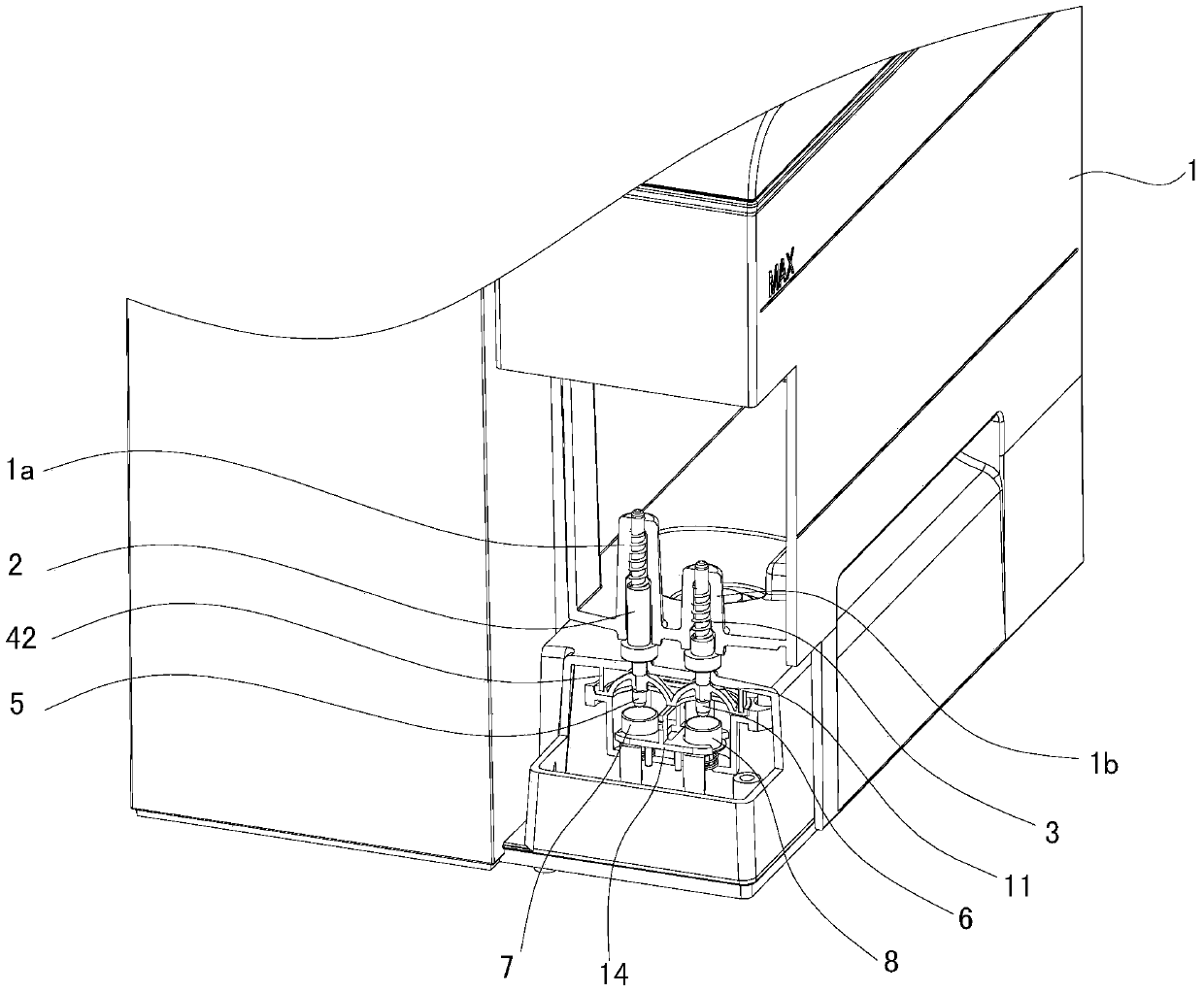 Water level detection device and Turkish coffee machine having same