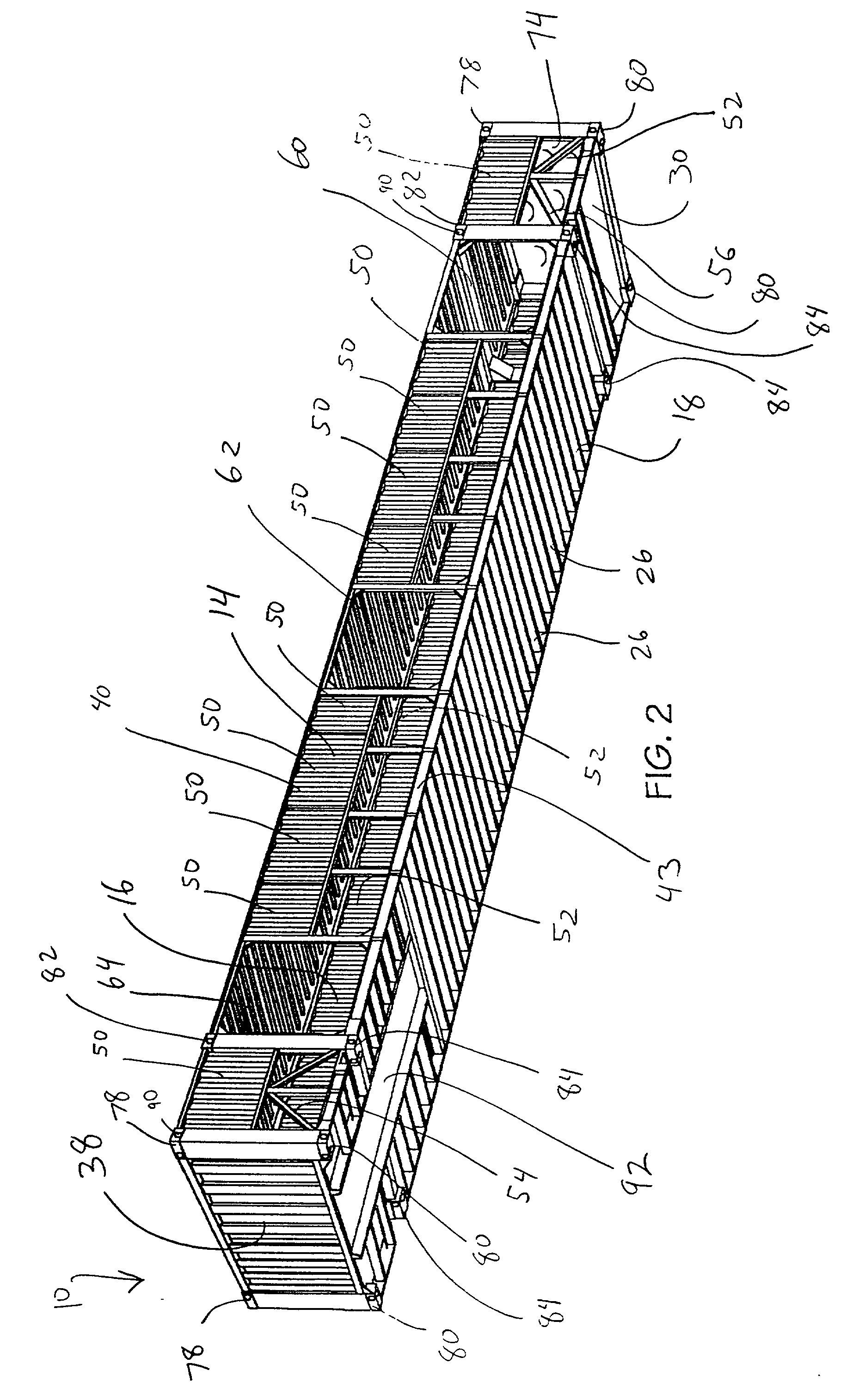 Vehicle transportation module