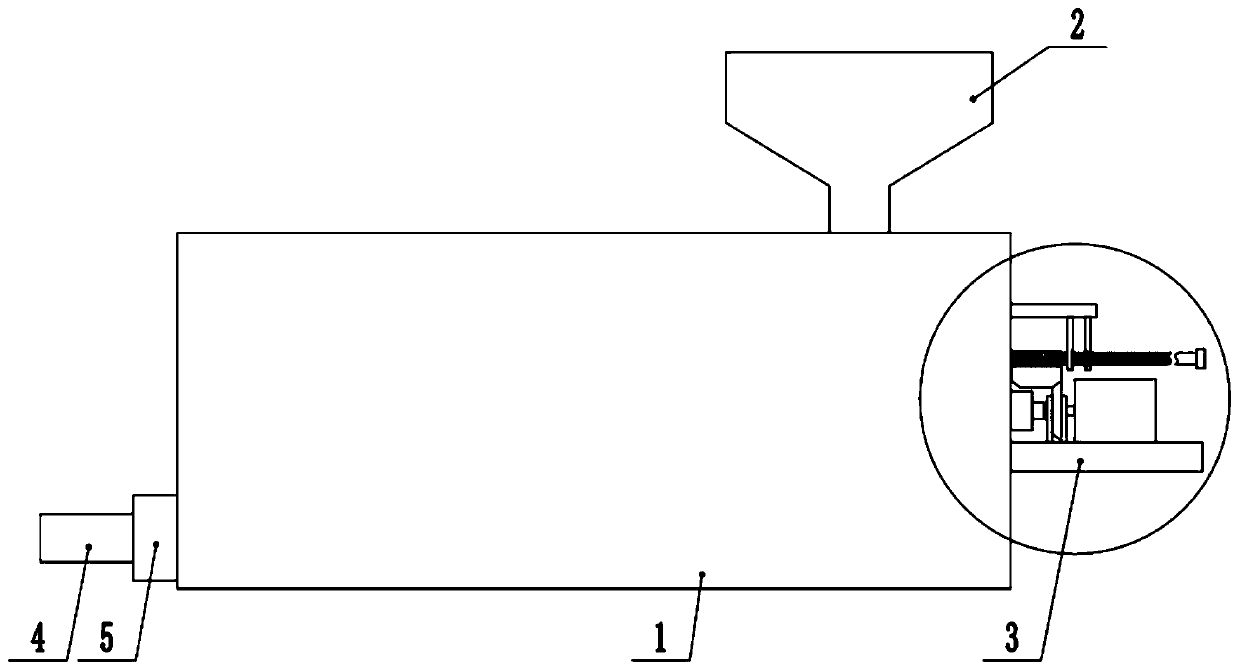 Cold shrink outdoor terminal pre-molding mixing device