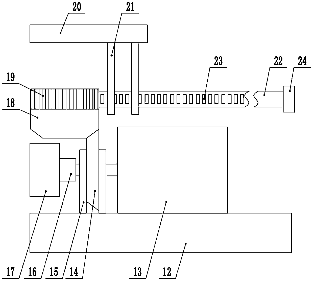 Cold shrink outdoor terminal pre-molding mixing device