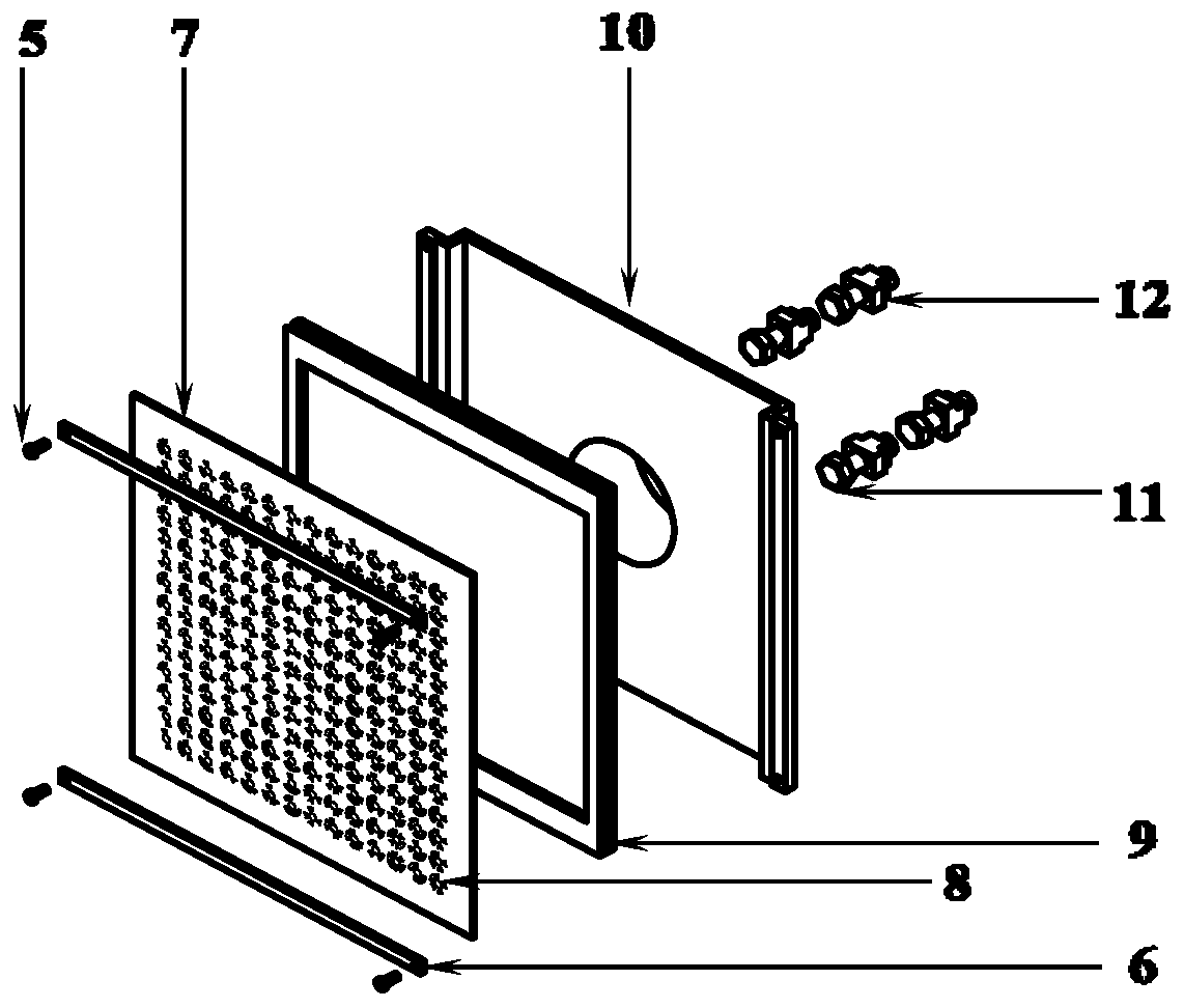 Monocular six-dimensional measurement method for high dynamic range and arbitrary contour error of CNC machine tools