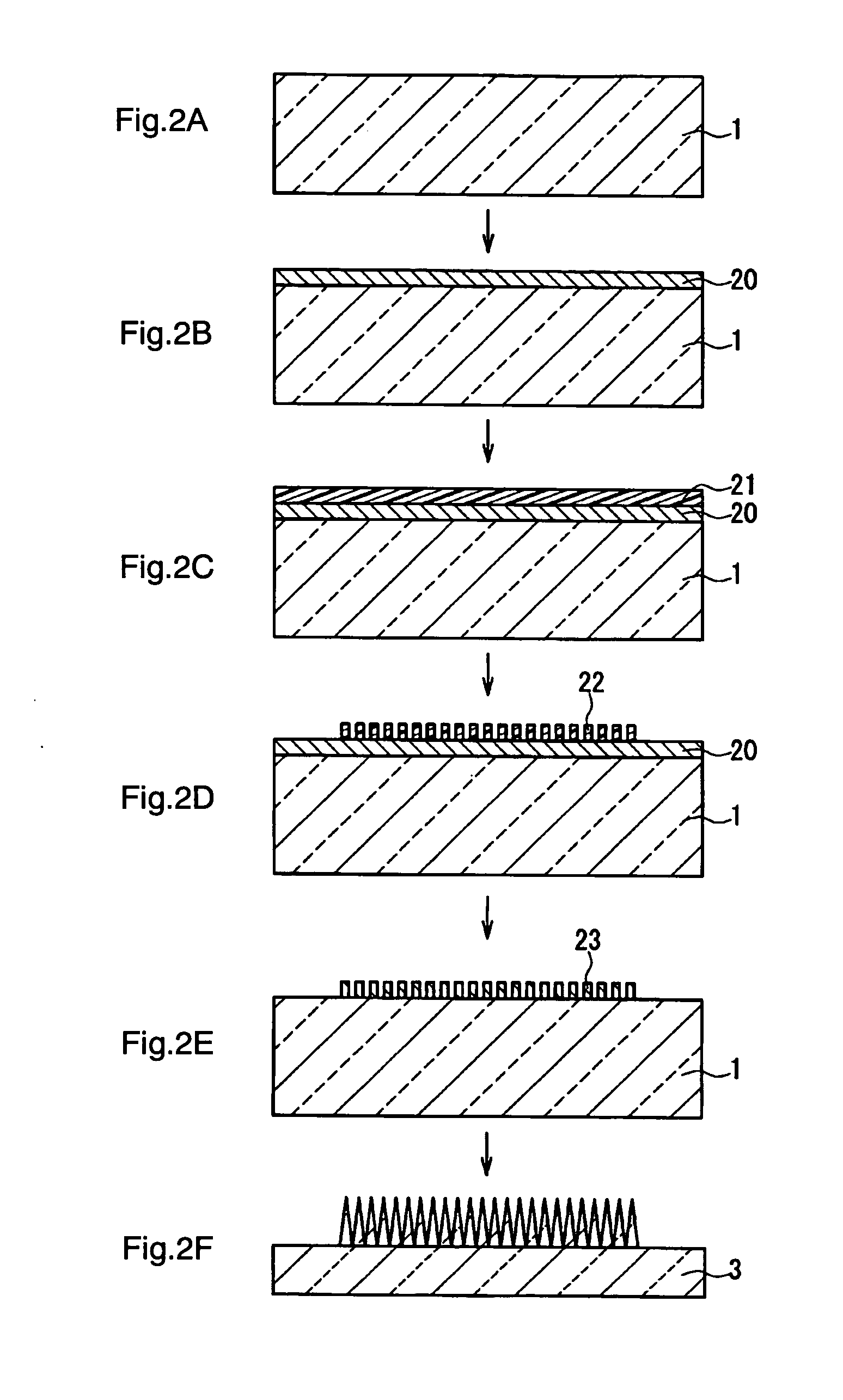 Method for producing optical element having antireflection structure, and optical element having antireflection structure produced by the method