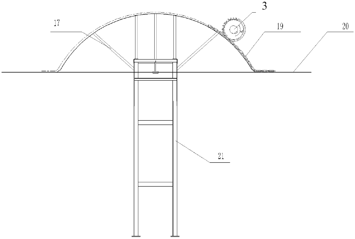 A method for crossing obstacles for an overhead power line inspection robot