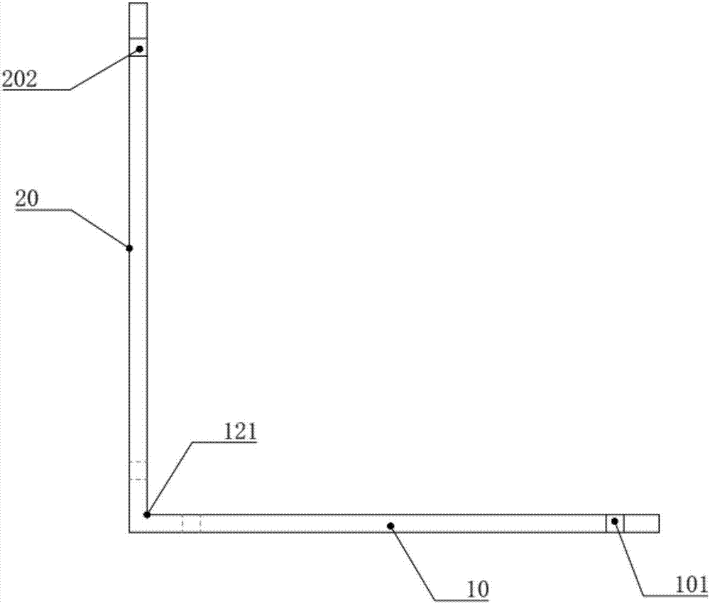 Detachable article placing cabinet