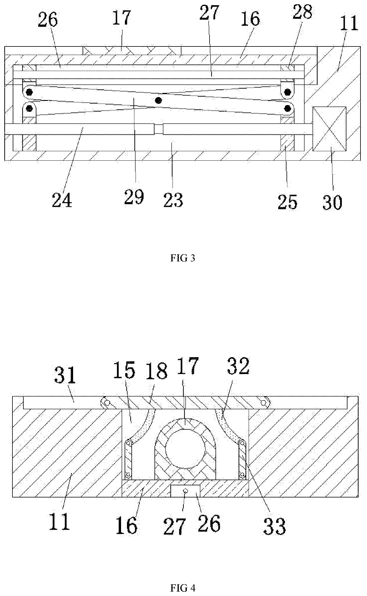 Vertical self-service blood pressure detector