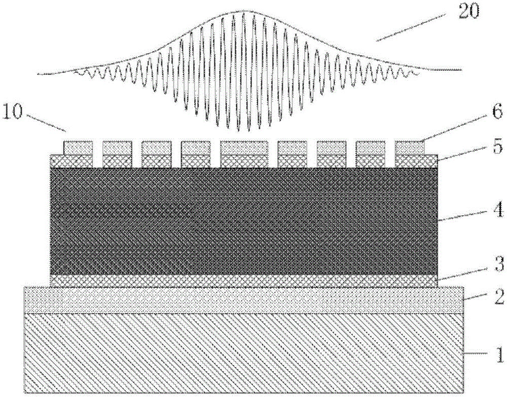 High-power and low-divergence semiconductor terahertz vertical surface-emitting laser