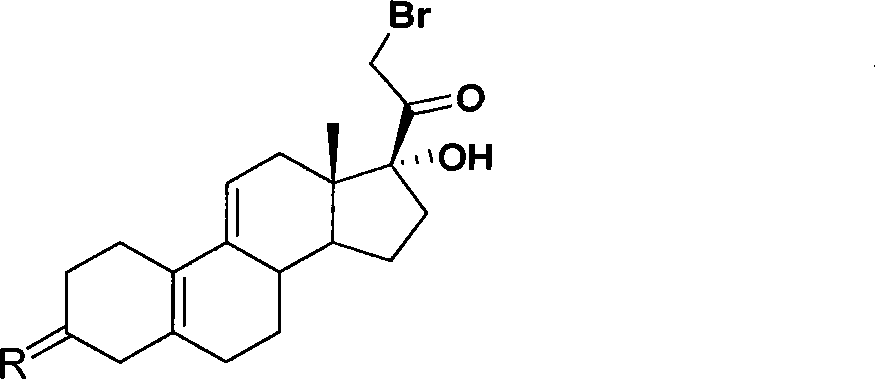 Preparation methods and purposes of Proellex(R)-V and intermediate of Proellex(R)-V