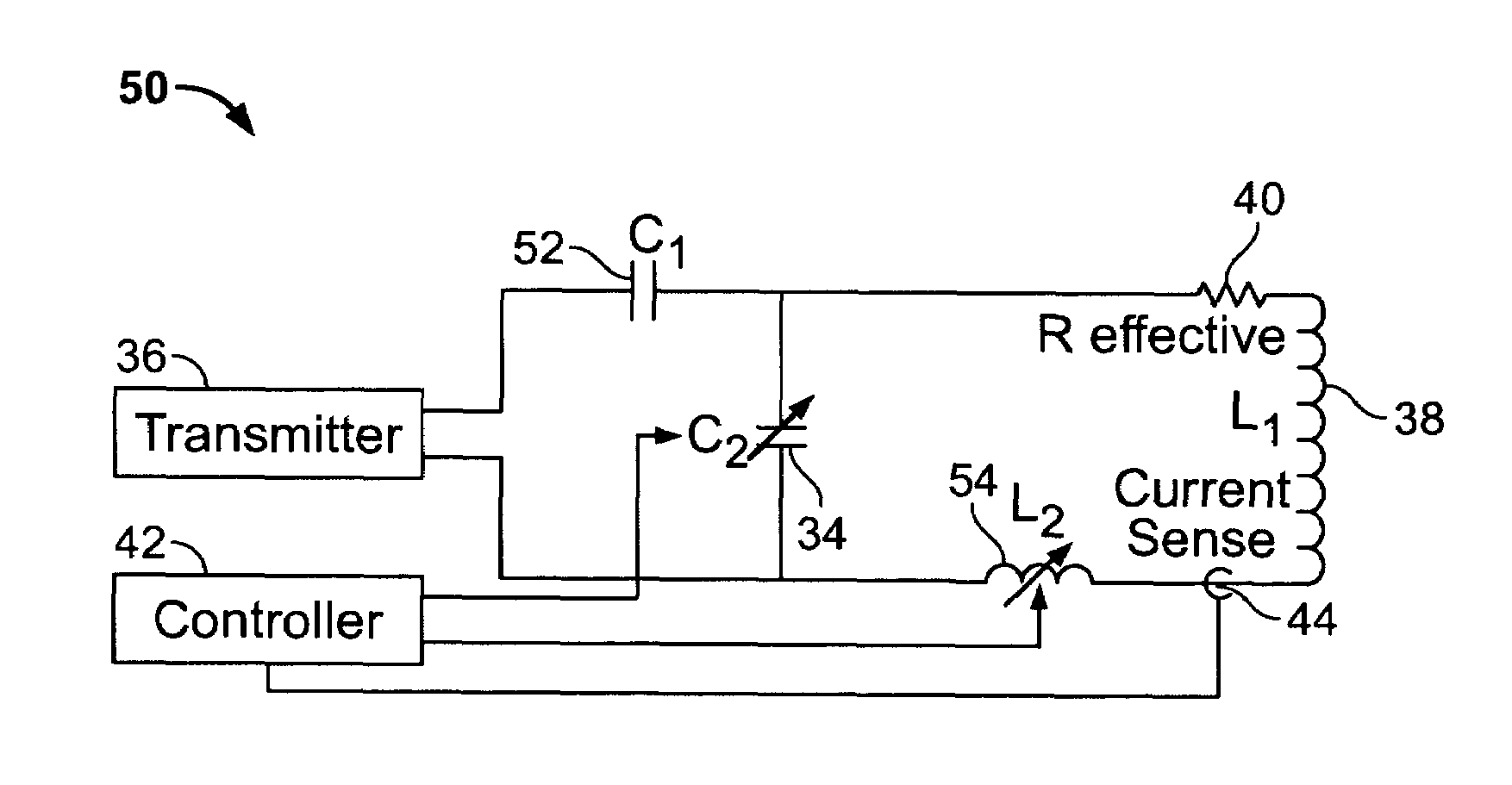 Resonant circuit tuning system with dynamic impedance matching